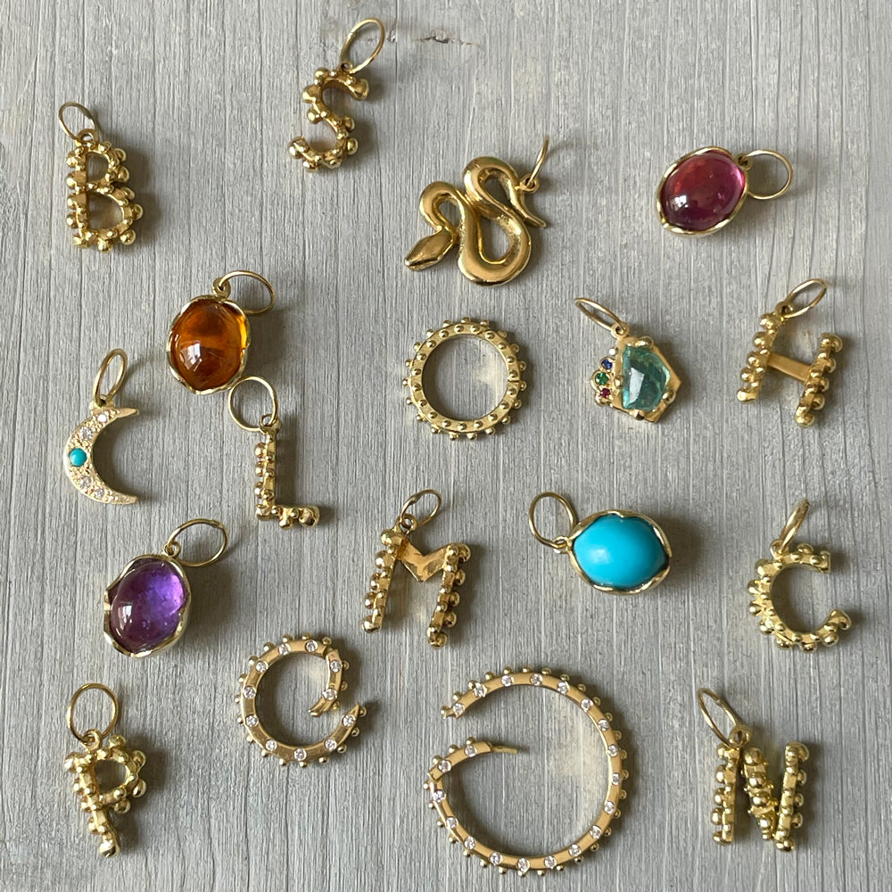 BOHEME "H" INITIAL CHARM rts