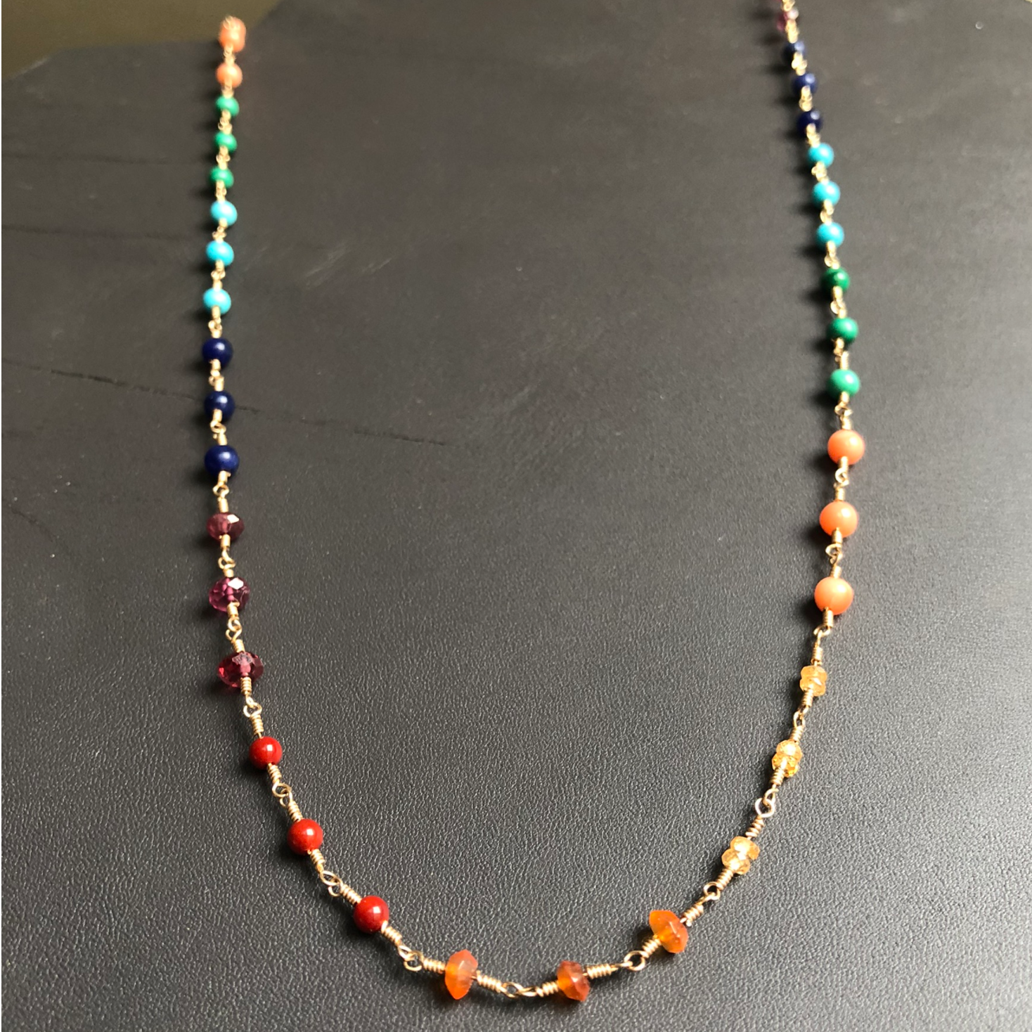 BOHEME DELPH RAINBOW BEAD CHAIN rts