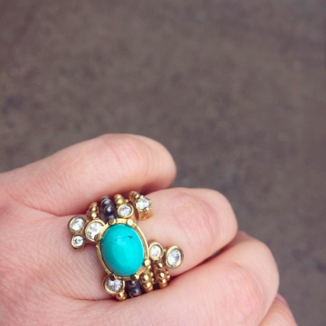 BOHEME NELLY TURQUOISE RING
