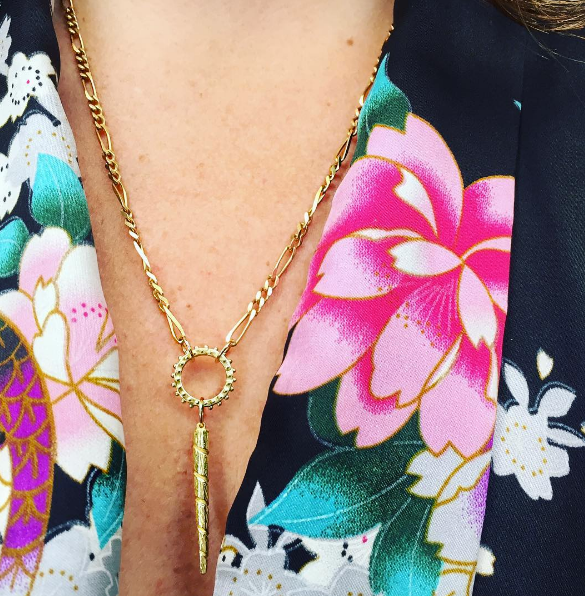 BOHEME GRANDE UNICORN HORN CHARM in stock