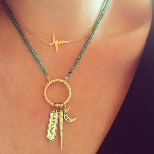 BOHEME GRANDE UNICORN HORN CHARM in stock