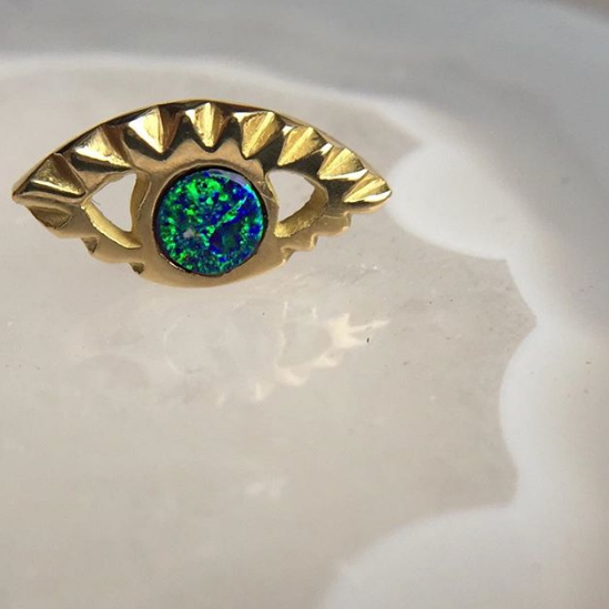 BOHEME OPAL THIRD EYE STUD