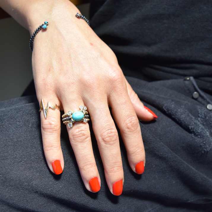 AMOUR HEARTBEAT RING 18KR