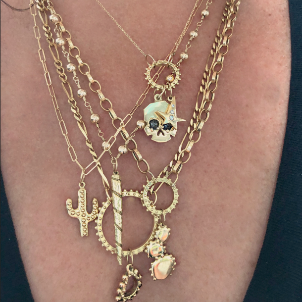BOHEME DELPH OVAL LINK GOLD CHAIN
