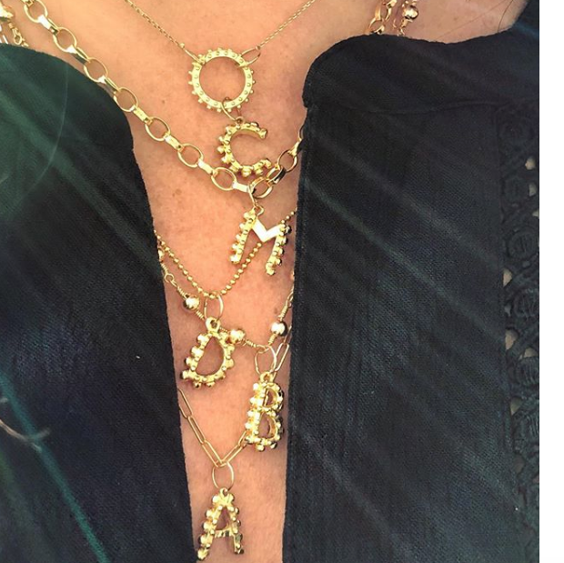 BOHEME "L" INITIAL CHARM rts