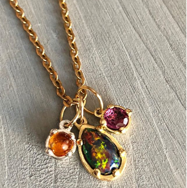 BOHEME HYPNOSE RHODOLITE CHARM