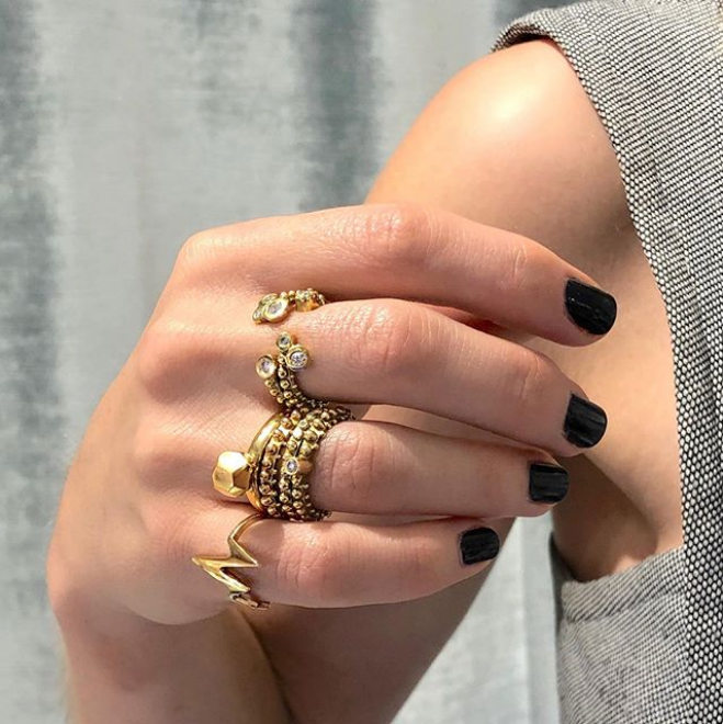 AMOUR HEARTBEAT RING 18KR