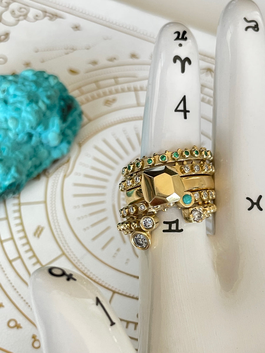 BOHEME CROWN TROIS DIAMOND RING