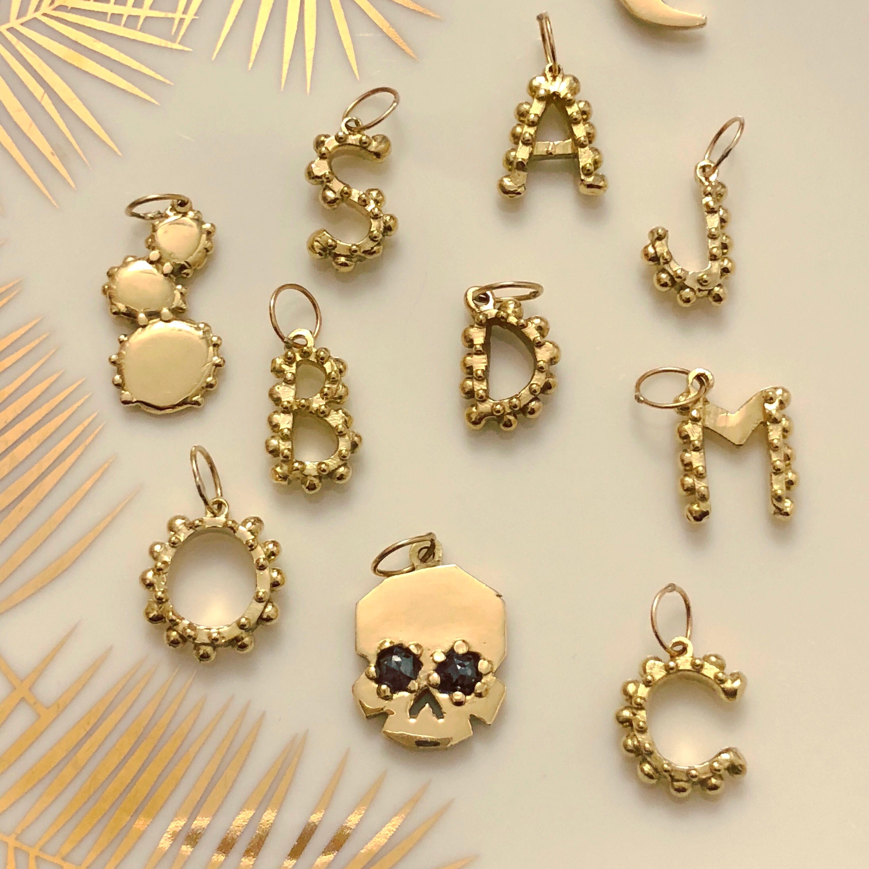 BOHEME "L" INITIAL CHARM rts