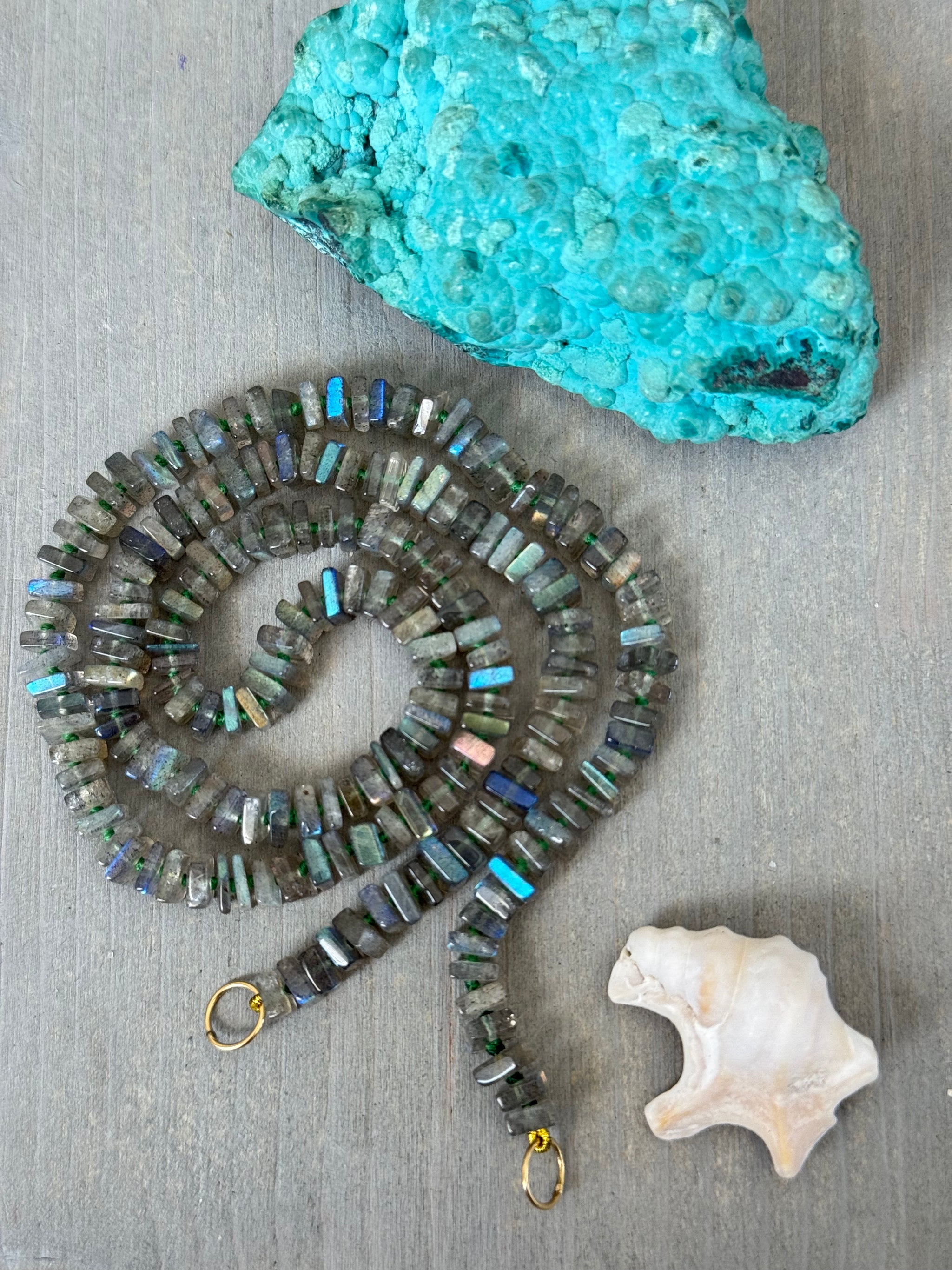 BOHEME LABRADORITE OPEN CHAIN rts