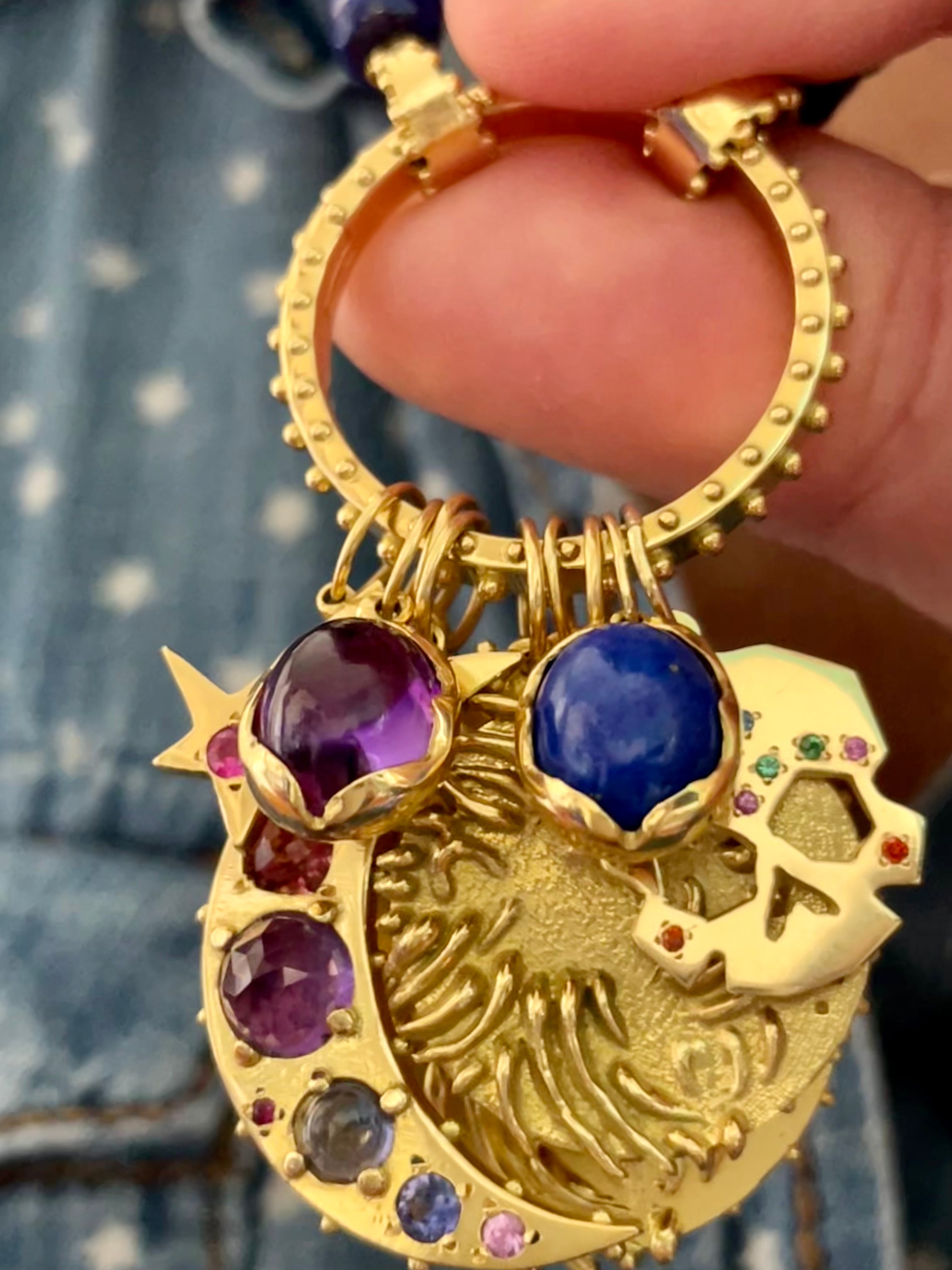 BOHEME GRANDE LUNE CRESCENT CHARM