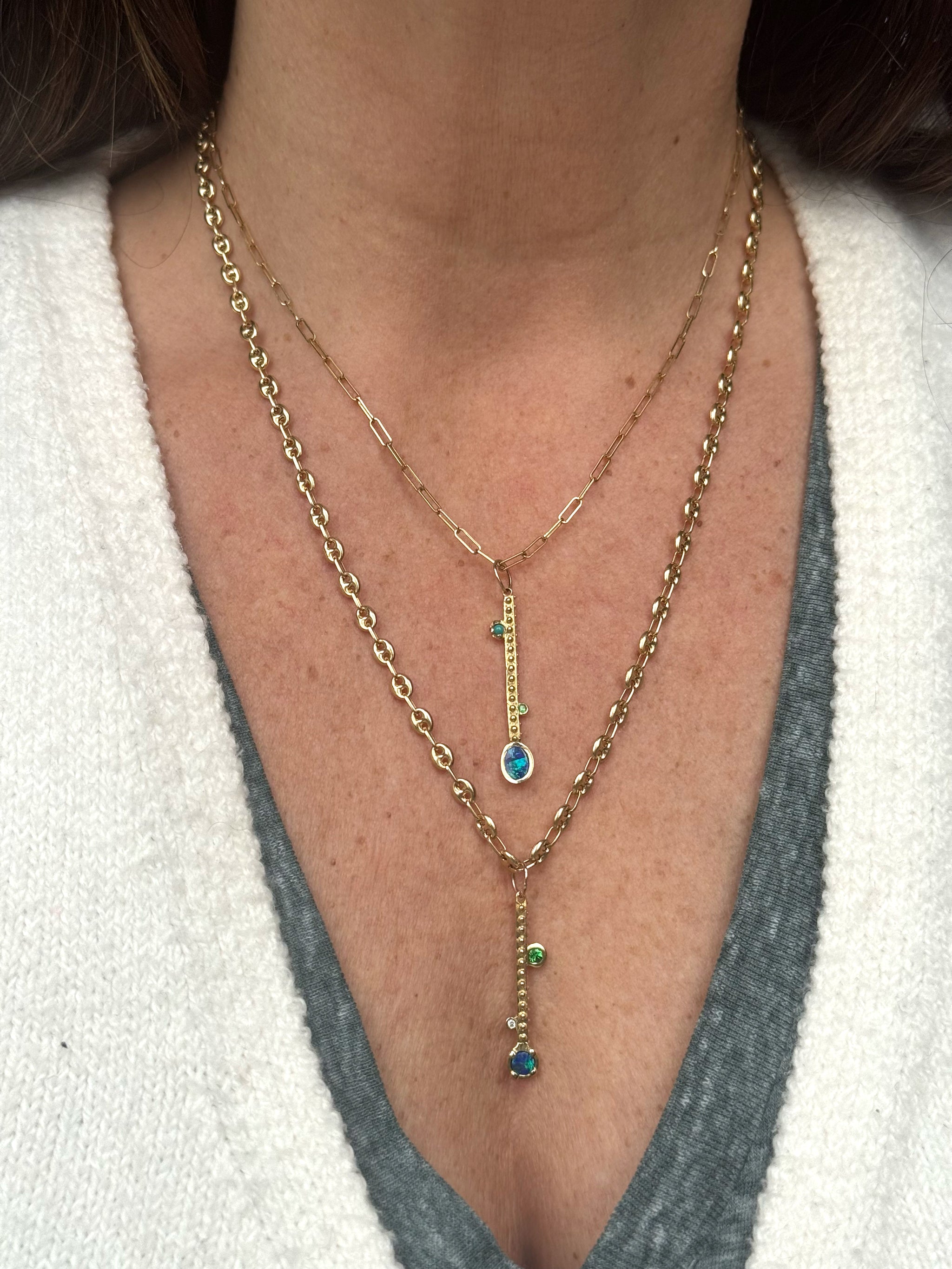 BOHEME PETIT RECTANGLE LINK CHAIN | Crafted-to-Order