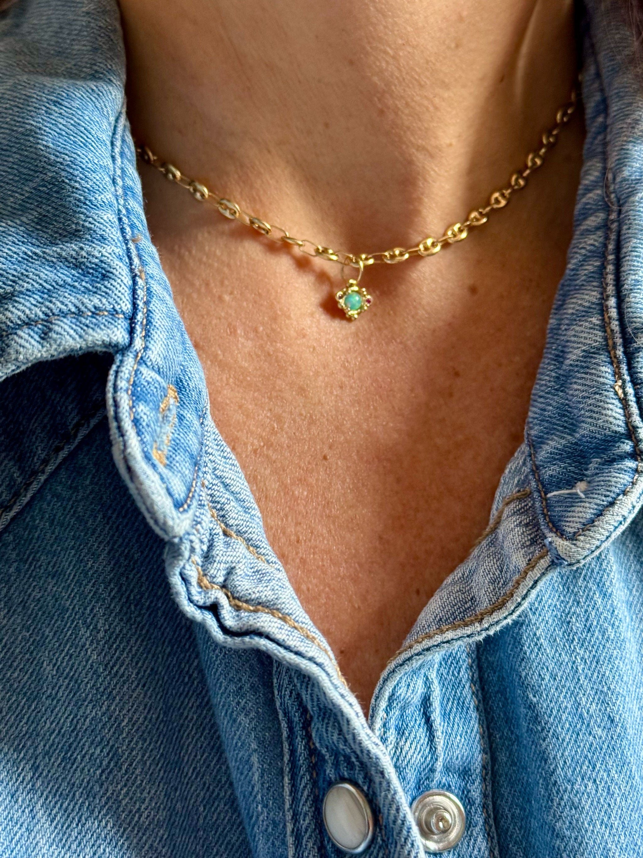 BOHEME HYPNOSE OPAL CHARM | Crafted-to-Order