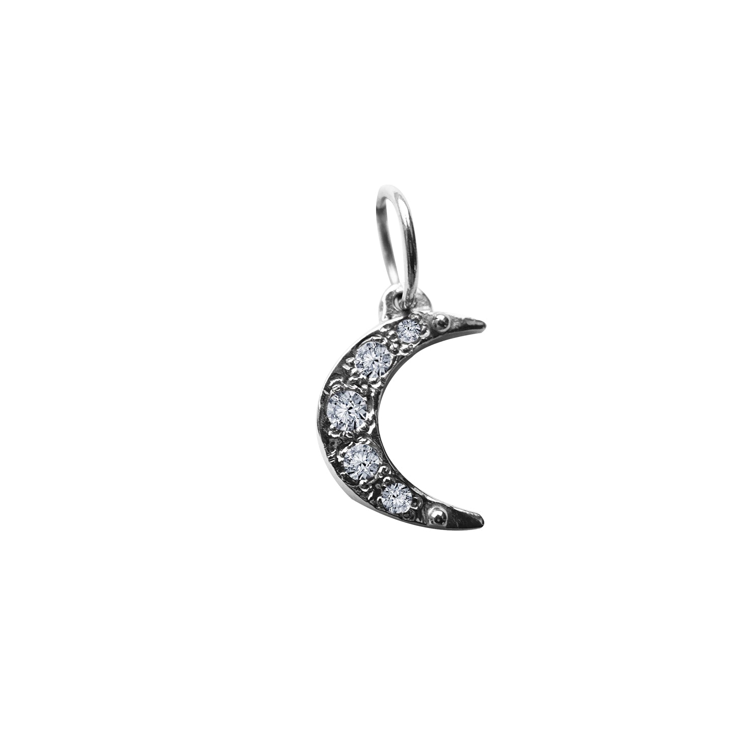 BOHEME PETITE MOON DIAMOND CHARM