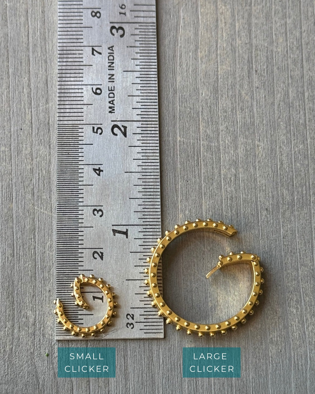 BOHEME SMALL CLICKER CHARM Yellow Gold | Crafted-to-Order