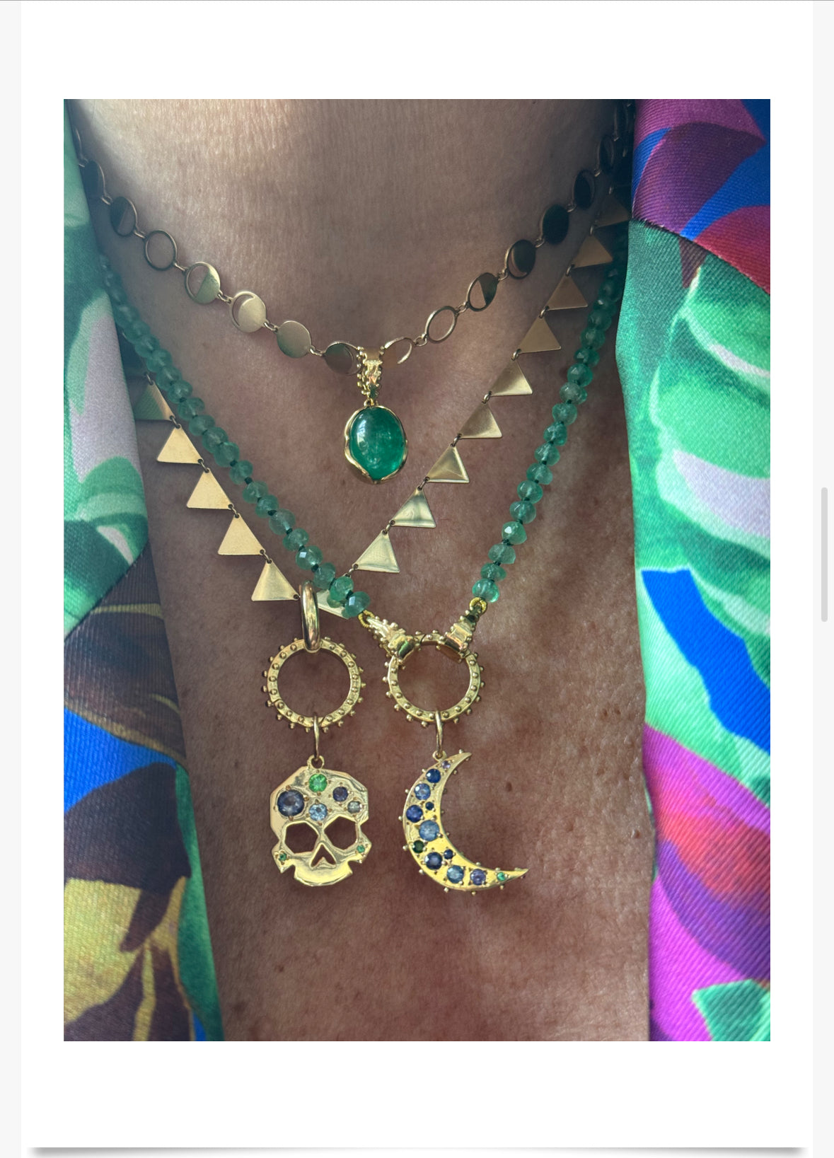 BOHEME RADIANT TRIANGLE 14K GOLD CHAIN | In-Stock