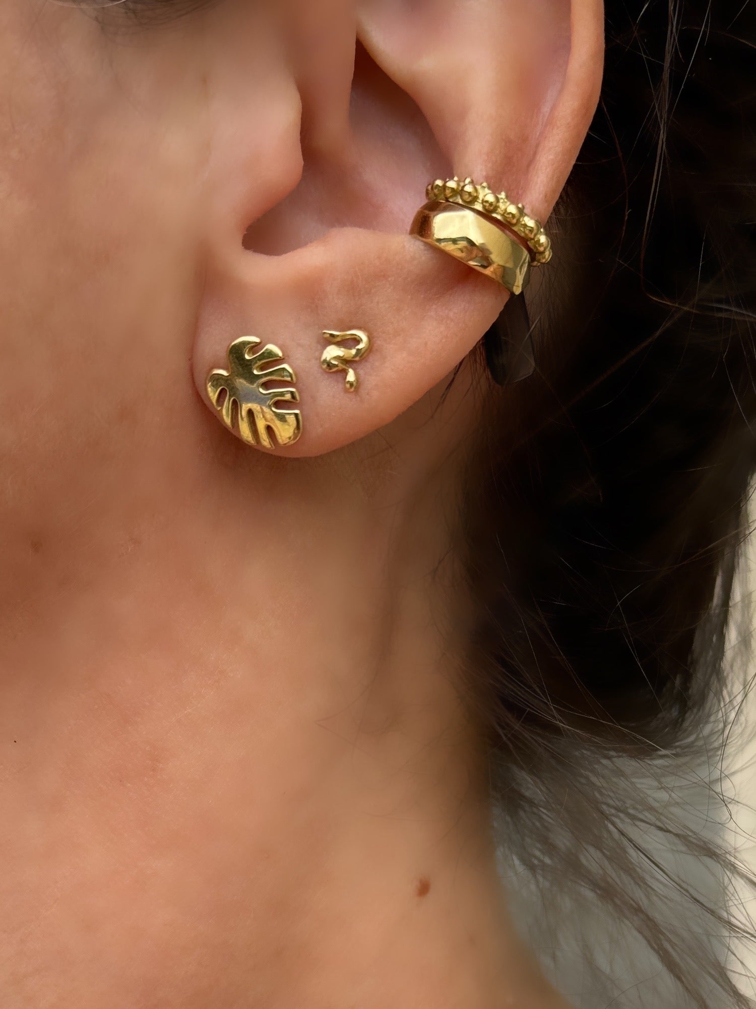 BOHEME PETIT SNAKE STUDS