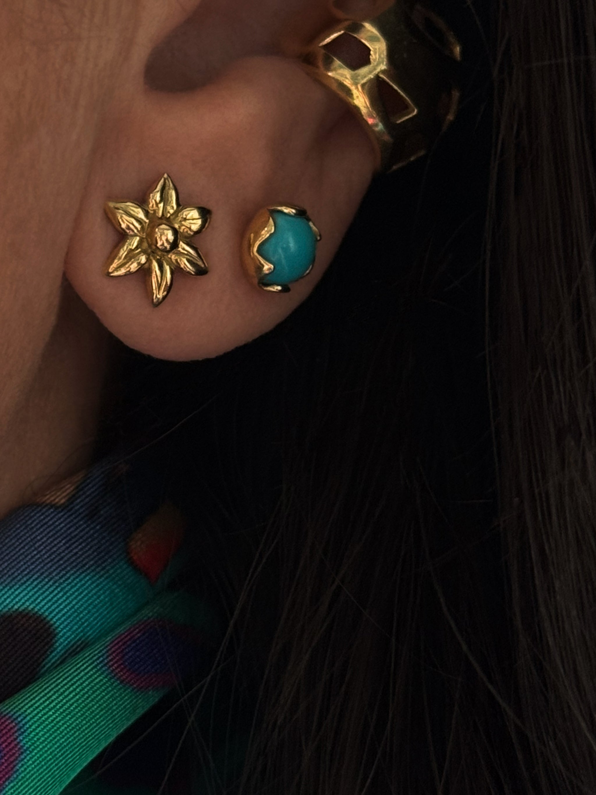 BOHEME PETITE FLEUR STUD | Crafted-to-Order