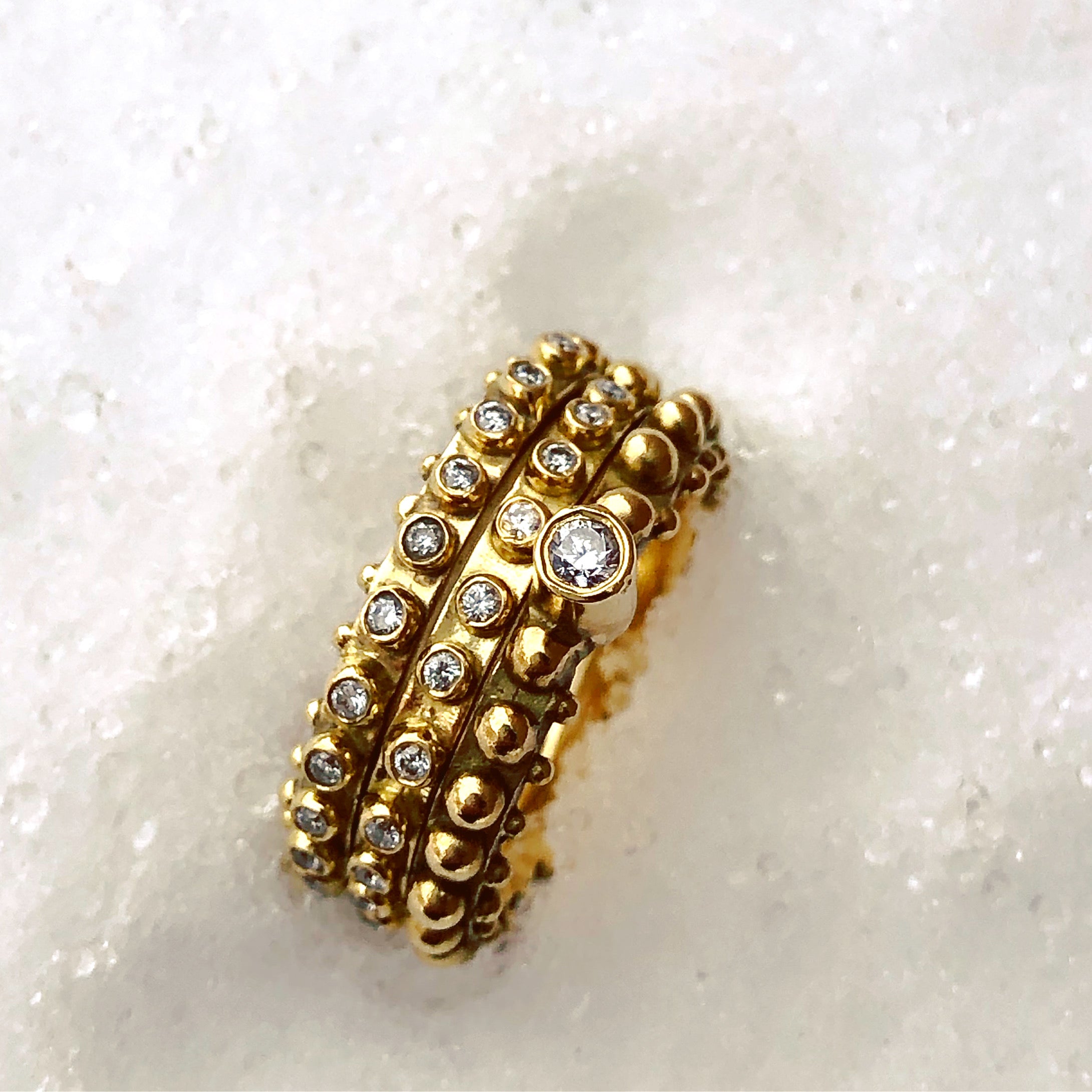 BOHEME HALF-ETERNITY DIAMOND RING