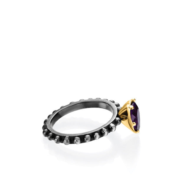 BOHEME COEUR AMETHYST RING