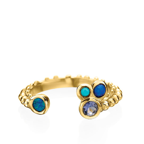 BOHEME CROWN QUATRE RING BLEUE rts