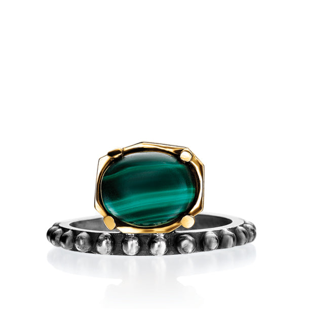 BOHEME DANA MALACHITE RING