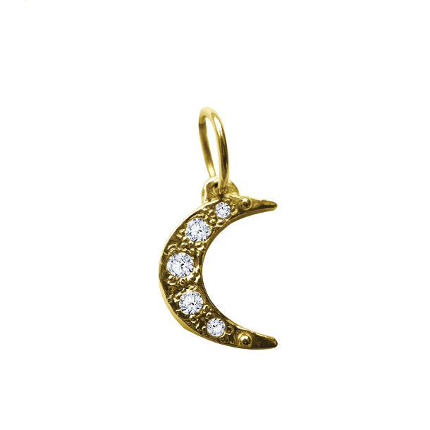 BOHEME PETITE MOON DIAMOND CHARM rts