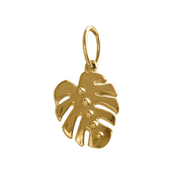 BOHEME PETITE MONSTERA LEAF CHARM