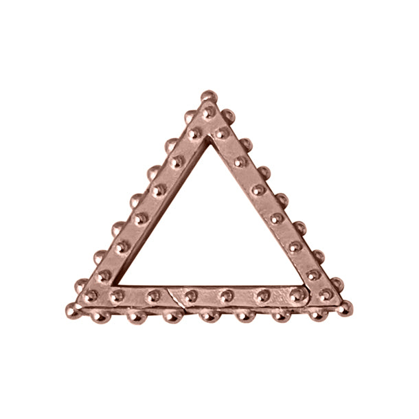 BOHEME SMALL TRIANGLE CLICKER Rose Gold