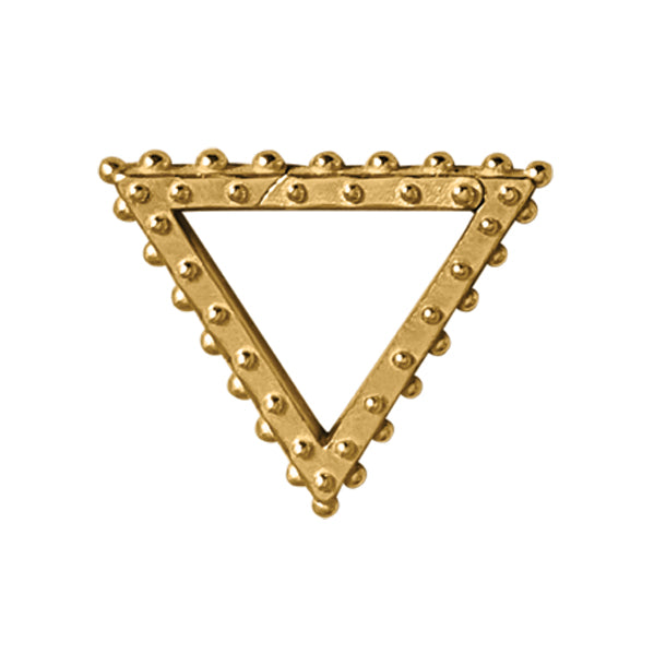 BOHEME SMALL TRIANGLE CLICKER Rose Gold