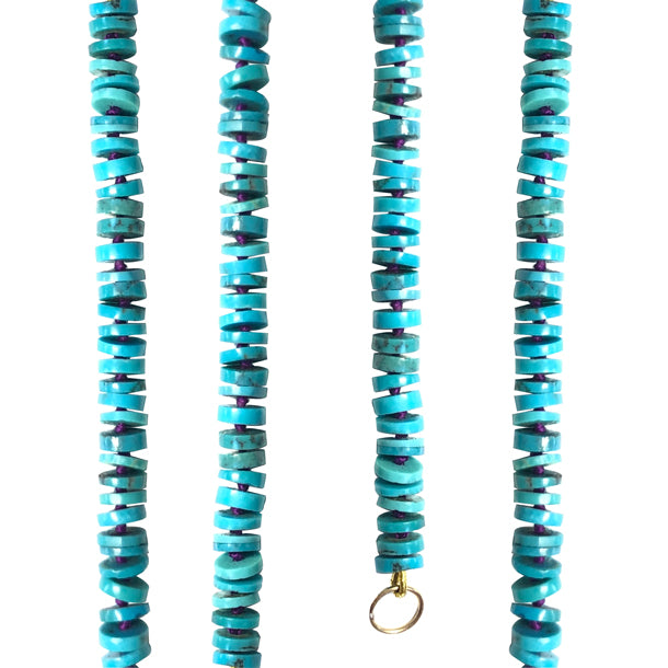 BOHEME TURQUOISE HEISHI OPEN CHAIN