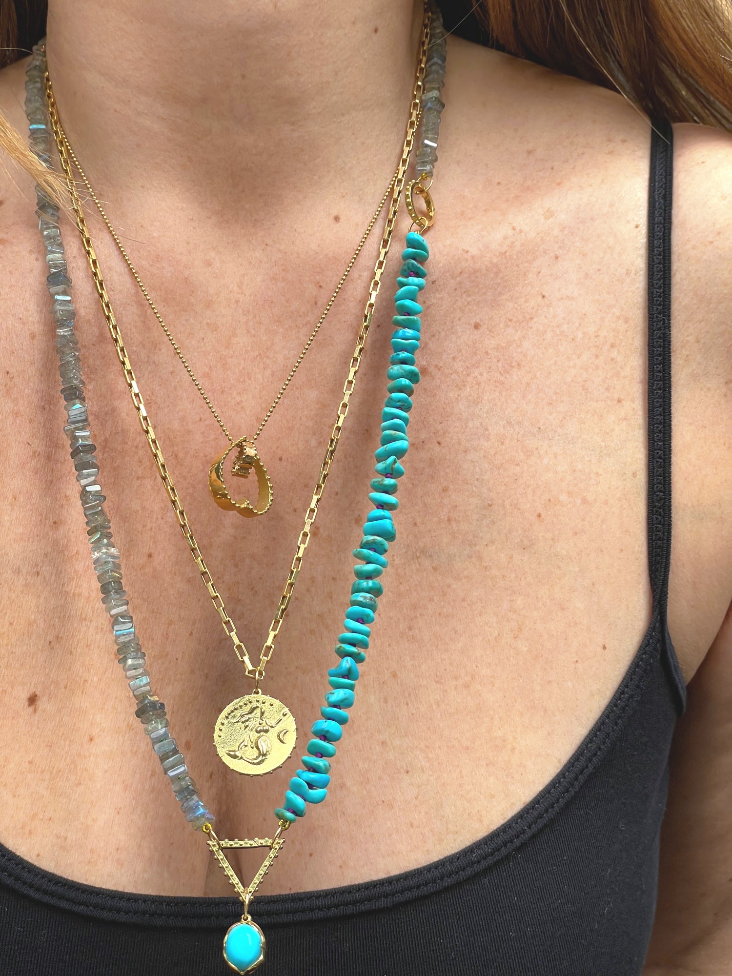 BOHEME LABRADORITE OPEN CHAIN rts