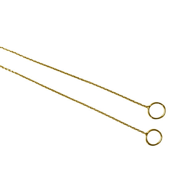 BOHEME WHISPERTHIN LINK GOLD OPEN CHAIN