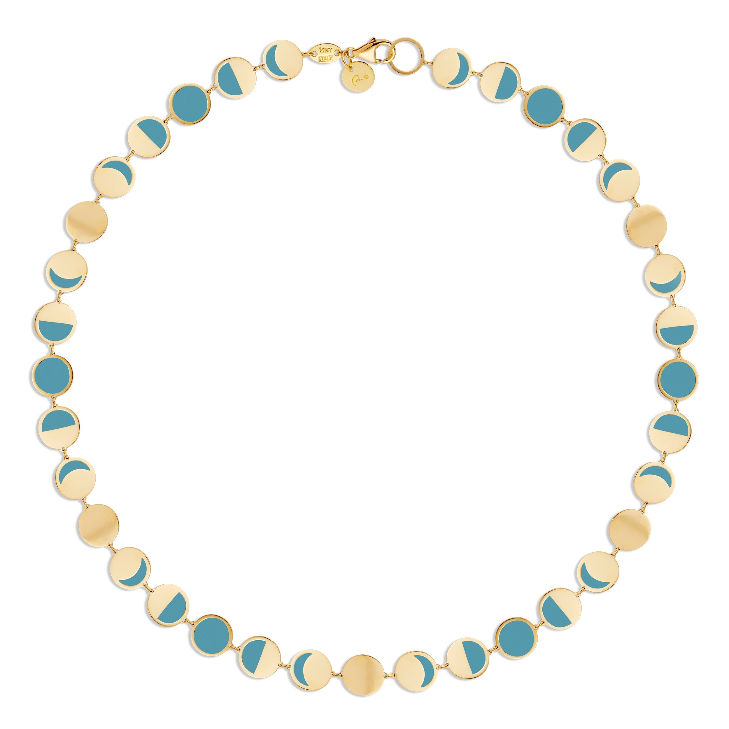 BOHEME CONFETTI LUNE BLEUE CHAIN rts