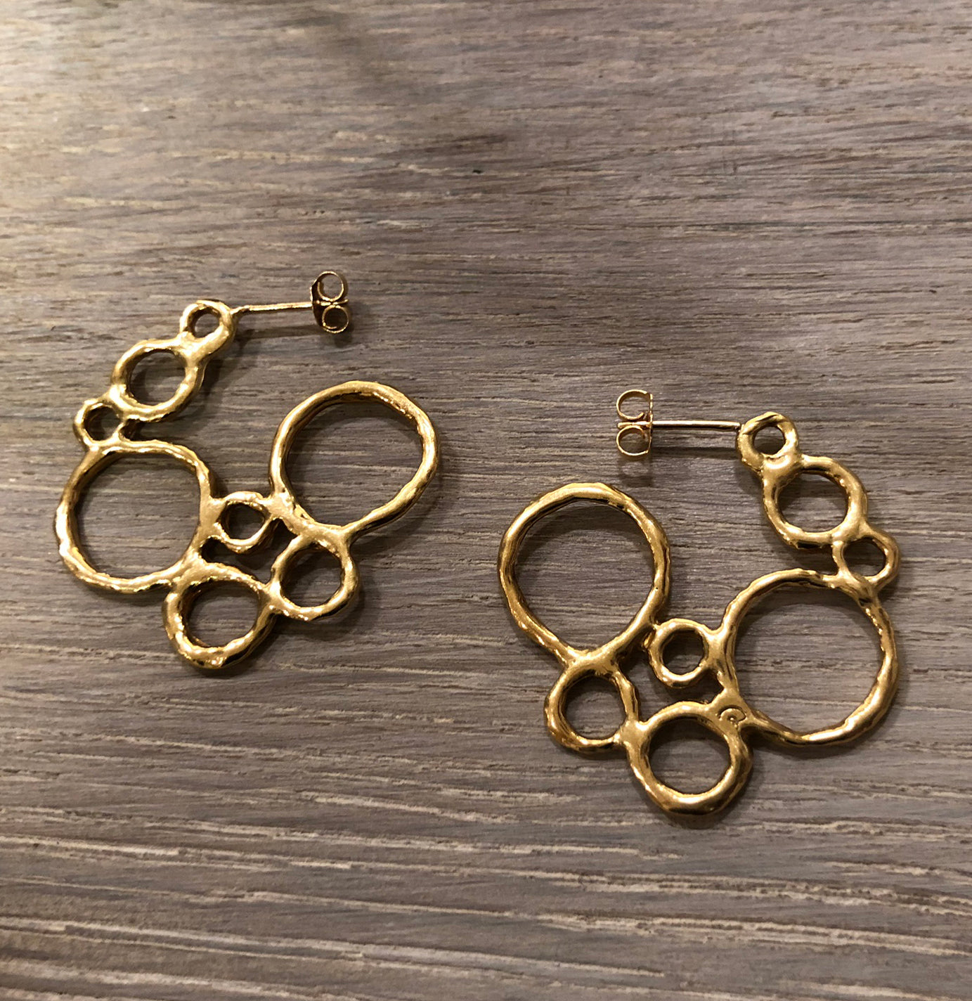 BOHEME ECUME HOOP EARRING