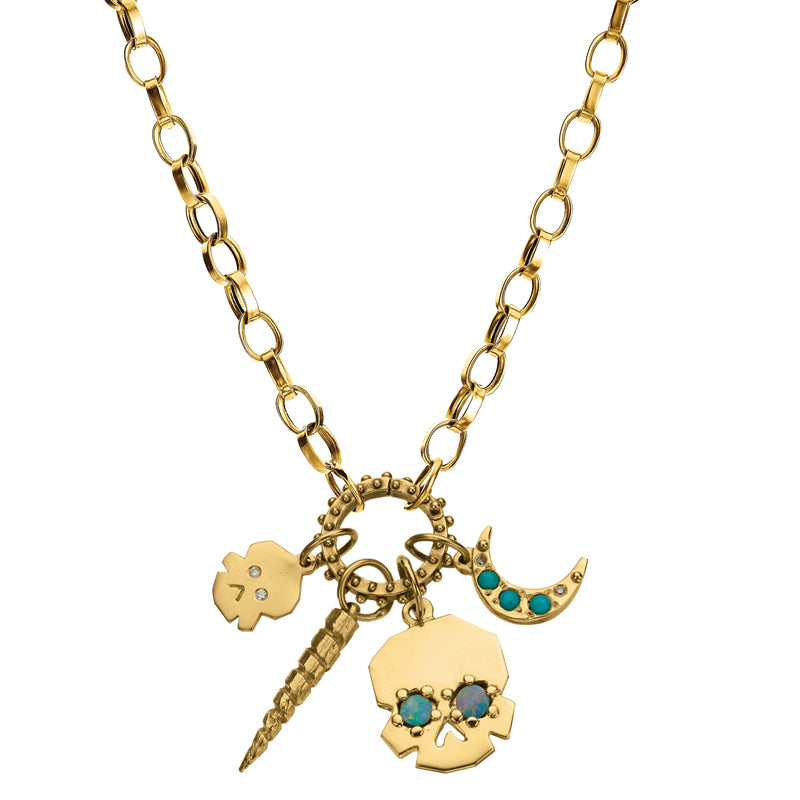 BOHEME DELPH OVAL LINK GOLD CHAIN