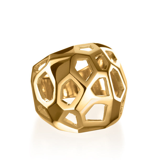 FACETTE CAGE RING
