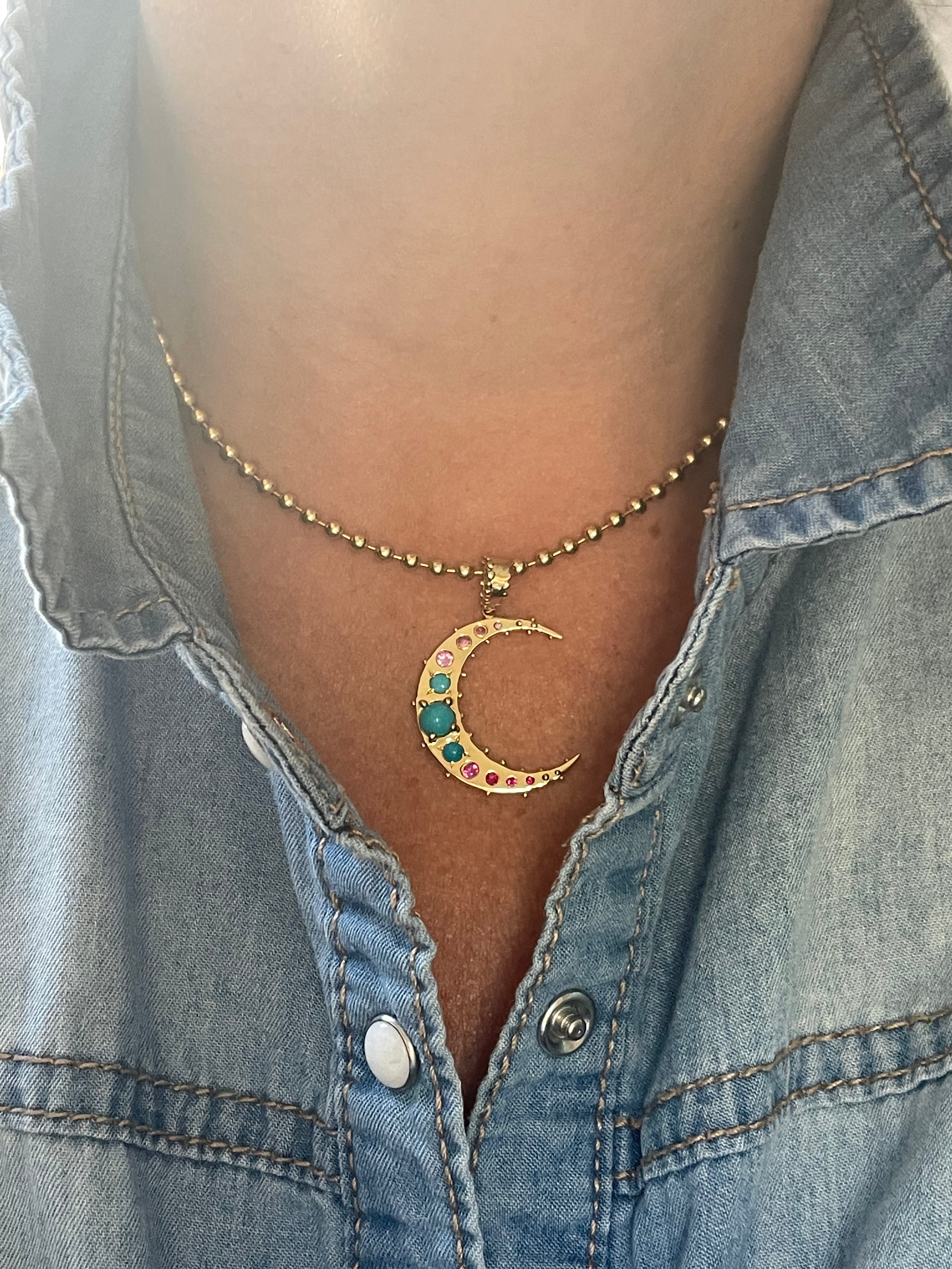 Crescent 2025 charm necklace