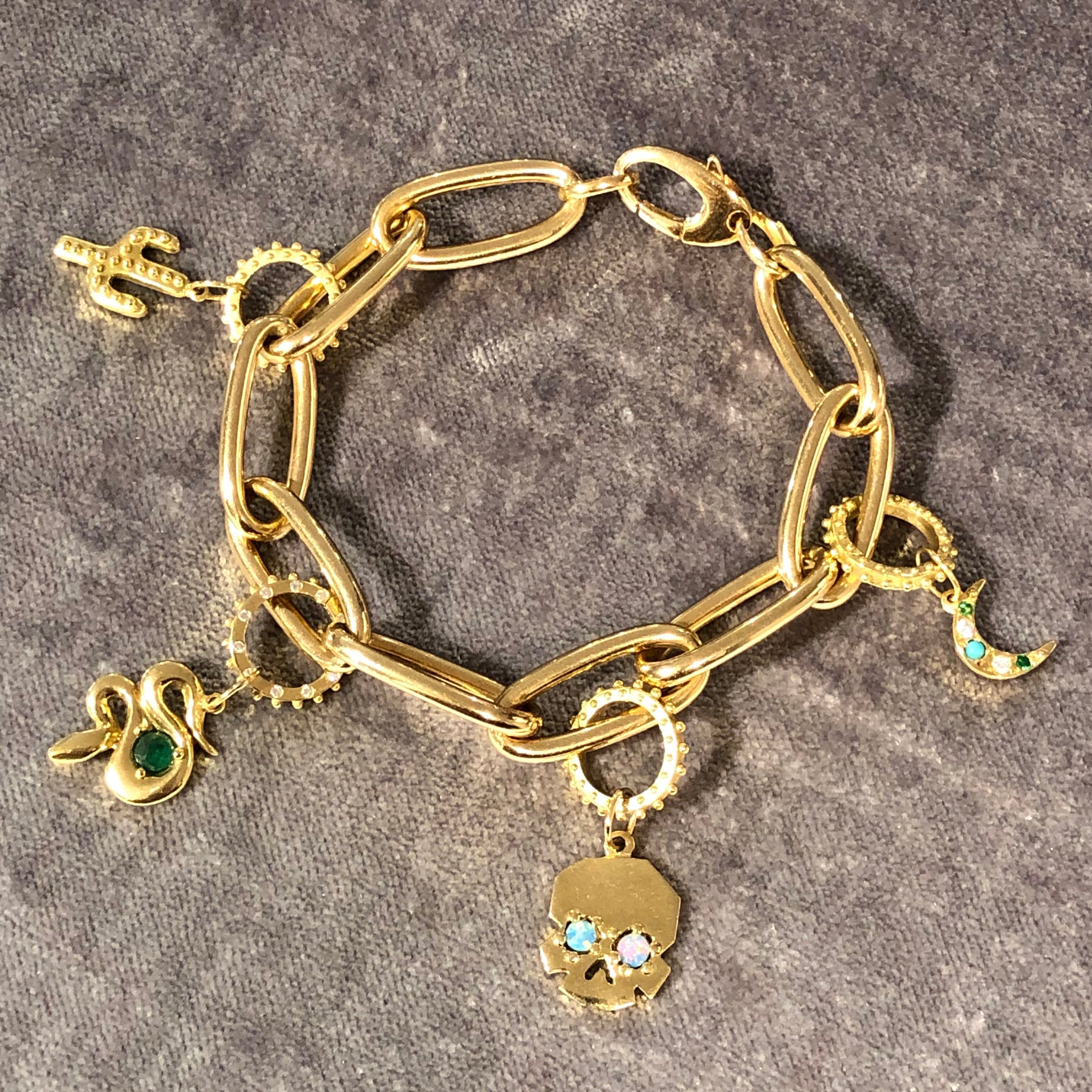 BOHEME CHERIE CHUNKY CHARM BRACELET