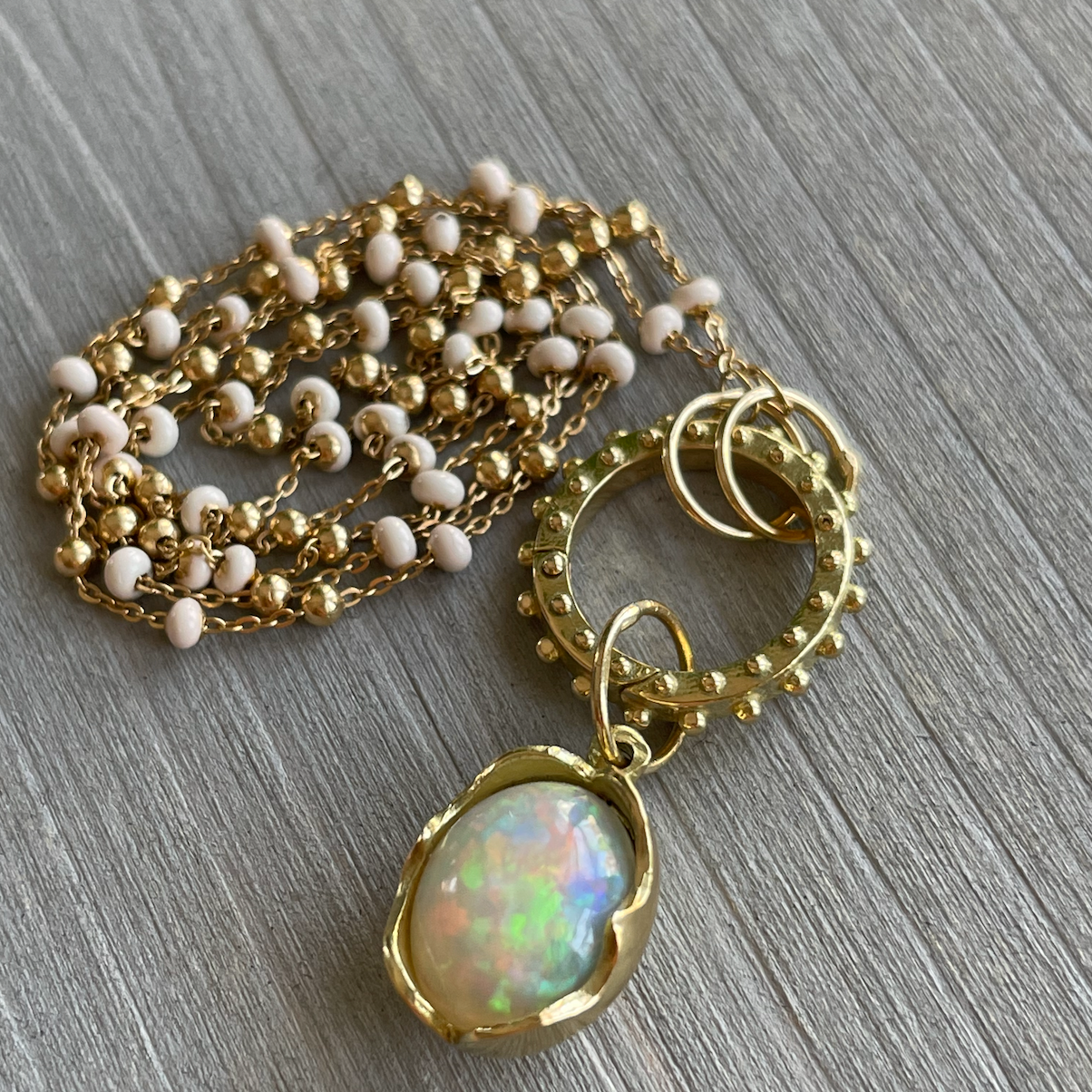 BOHEME SMALL CLICKER CHARM Yellow Gold