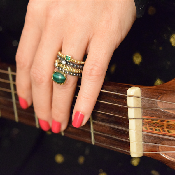 BOHEME DANA MALACHITE RING