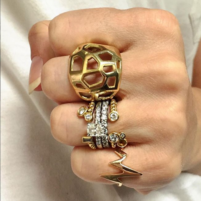 FACETTE CAGE RING rts