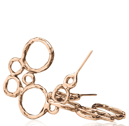 BOHEME ECUME HOOP EARRING