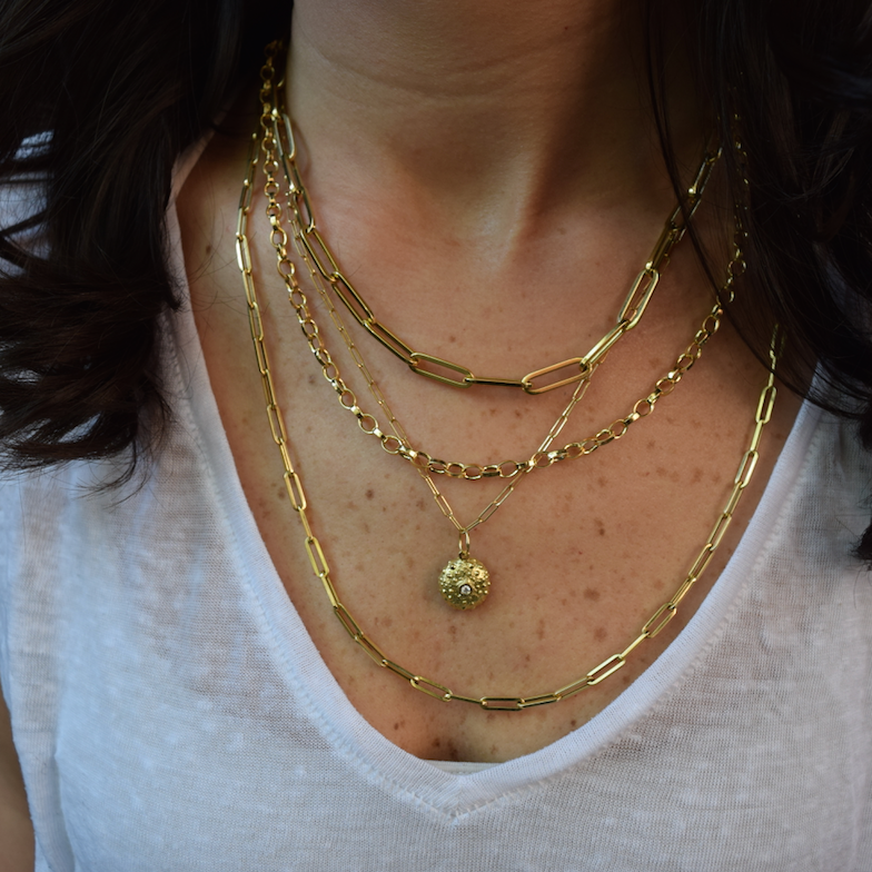 BOHEME BESTIE MEDIUM LINK GOLD CHAIN