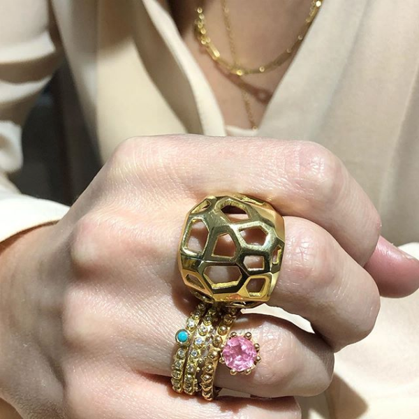 FACETTE CAGE RING rts